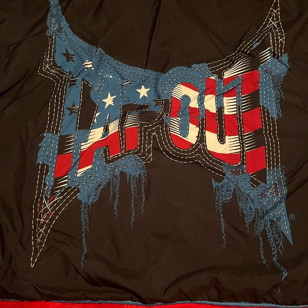 Tapout Pillow cover Case MMA Fighting Bed Bedroom Boxing VTG  (1) Patriotic USA